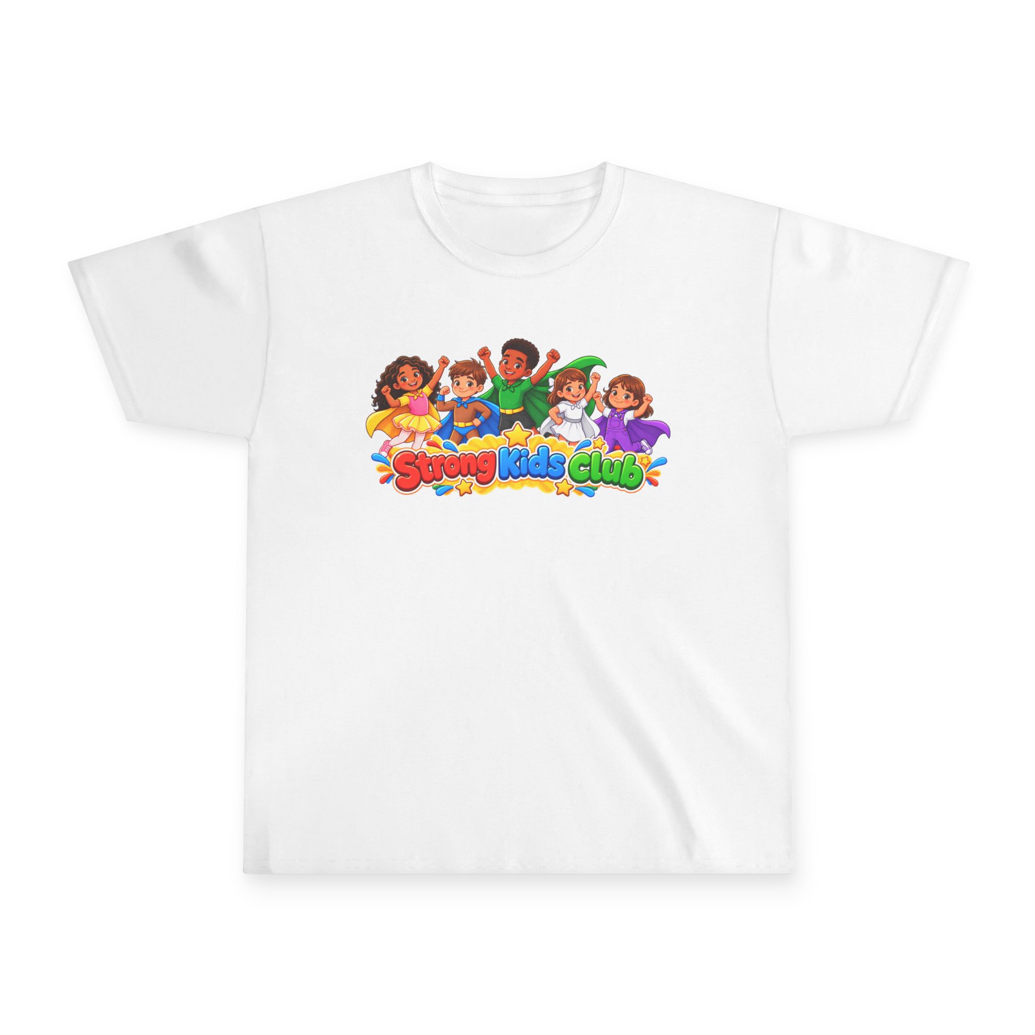 Strong Kids Club Cartoon Youth Tee